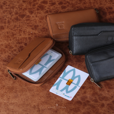 Dompet Emas Antam Mini Kulit Sapi Asli